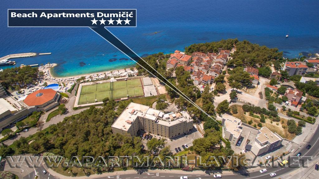 Beach Apartments Dumičić Podstrana Exterior foto