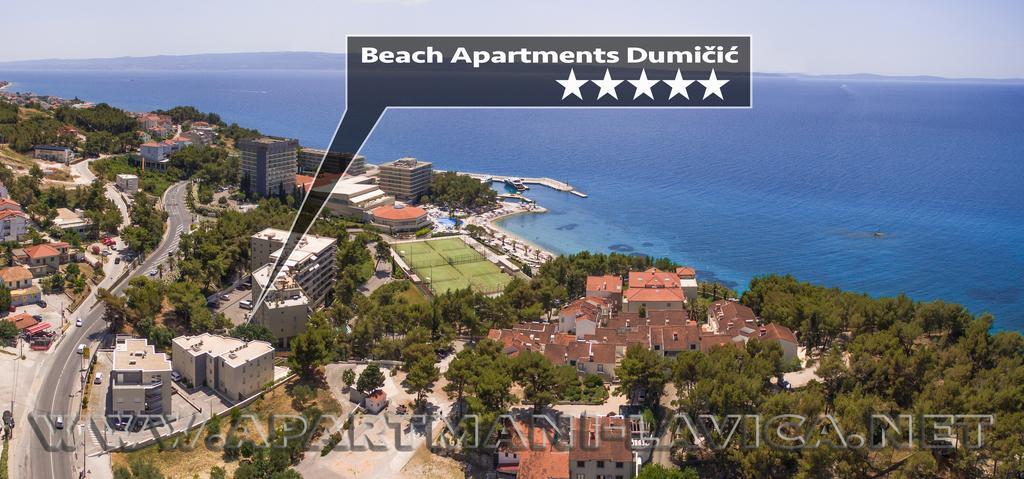 Beach Apartments Dumičić Podstrana Exterior foto
